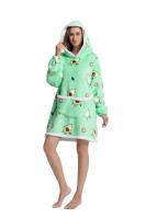 Sudadera con capucha de Sherpa para mujeres, hombres y adolescentes, manta usable de gran tamaño, manta gruesa y cálida, Sudadera con capucha grande - details 20