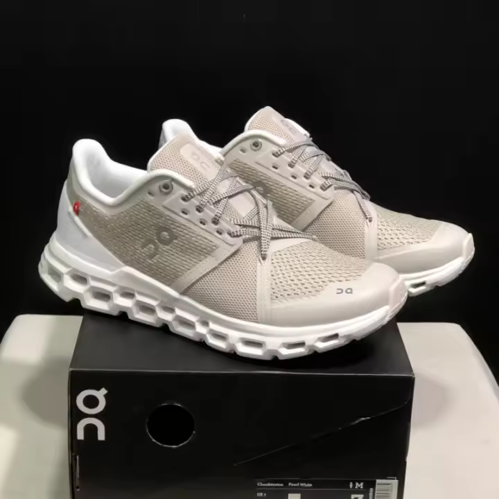 Amortiguador respirable estable apoyo ON hombres y mujeres casual deporte running zapatos - 1