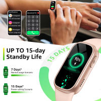 Reloj inteligente B7 para hombre y Mujer, pulsera with Bluetooth, Llamadas, rhythm control cardiaco, Pantalones, Pantalla táctil complete, para teléfono iOS y Android, 2024 - details 3