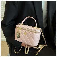 Bolso pequeño Popular de este año para mujer, novedad de verano 2025, bolso de mano acolchado con cadena, bolso de hombro tipo bandolera con caja versátil - details 22