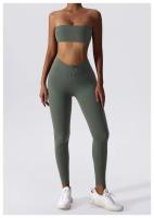Sujetador de Yoga para Mujer Deporte en Nudo Antideslizante Limpieza de Pecho Legging-Top Fitness Cierre Apretado Material de Nylon Adecuado para Yoga y Elasticidad Año Lento - details 20