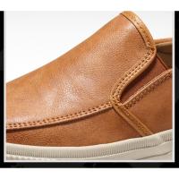 Zapatos Casuales de Cuero Versátiles para Hombres Transpirables, Bajos, a la Moda - details 5