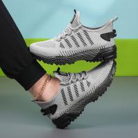Zapatillas de deporte antideslizantes y transpirables para hombre: zapatillas informales y elegantes para actividades al aire libre de primavera/verano, jogging y entrenamiento en el parque - details 1