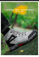 Zapatos de senderismo de cuero de alta calidad para hombre, botas de acampada resistentes al desgaste para exteriores, zapatos de Trekking, zapatillas de caza y escalada - details 7