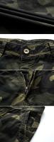 2024 verano militar Camo Cargo moda camuflaje Multi-Bolsillo ejército Casual pantalones cortos Bermudas hombres de talla grande 40 - details 2