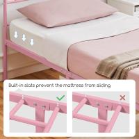 Cama Individual Hierro Cama Metálica para colchón de 90 x 190cm Cama Industrial Estructura Metal - details 100