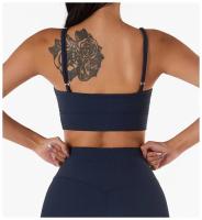 Alo yoga ropa chaleco mujer fitness deportes running sujetador reunión espalda belleza tirantes lencería entrenamiento top - details 13