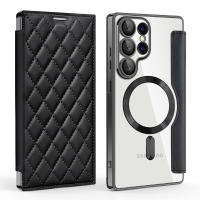 Flip para Samsung Galaxy edge Ultra, FE, S25 S24 S23 S22 Plus, Funda Protectora Gaanoplastia con Cepillo Magnético Antirrobo - details 10