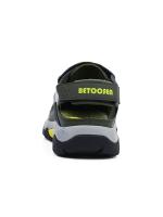Sandalias transpirables para hombre, zapatos de senderismo de playa, suela gruesa, Punta cerrada, informales, para pesca - details 17