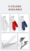 Vancostar-cortaúñas de acero inoxidable, cortador de borde curvo afilado Premium, recortador para dedos de los pies, antisalpicaduras, cuidado de uñas en el hogar - details 12
