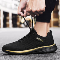 Zapatos ligeros para caminar para hombre, zapatillas deportivas informales a la moda, transpirables, color verde - details 9