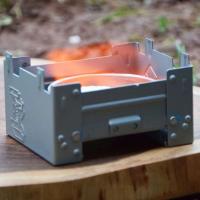 Horno de combustible de alcohol sólido con quemador plegable - details 6