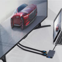 Concentrador de red ADAPTADOR 5 en 1, divisor USB-C 3,1, 2x HDMI, 4K, VGA, USB 3,0 - details 3
