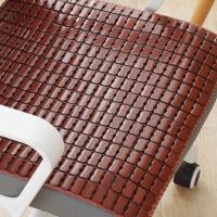 Estera fresca de bambú Simple para verano, funda de asiento ventilada para coche, cuadrada, transpirable, no toca, cojín plegable para salón y sala de estar - details 3