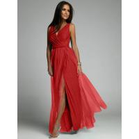 Vestido brillante con cuello en V y cintura delgada Moda femenina 2024 para Europa y Estados Unidos - details 18