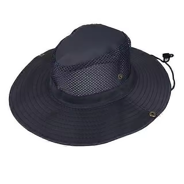 Gorra de pesca al aire libre única, protección solar de verano, sombrero Anti-UV, sombrero para el sol para hombres, sombreros de pescador, gorras Bennet transpirables para hombre de secado rápido - 1