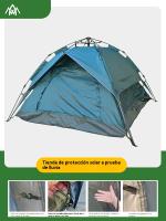 Tienda de campaña 3 personas Automático Deportes al aire libre portatil viajar Protección solar Camping - details 14