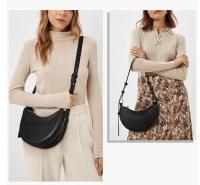 Bolso cruzado de Color puro para mujer, bolso de hombro doble, a la moda, combina con todo - details 1
