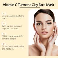 Mascarilla Facial Exfoliante de Vitamina C Limpieza Profunda de Poros con Turmeric - details 4