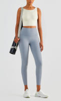 Hamidou Sujetador deportivo Sexy para mujer, Top elástico ajustado para gimnasio, sujetadores de Yoga, Top corto, ropa elástica, ropa interior deportiva para mujer - details 22