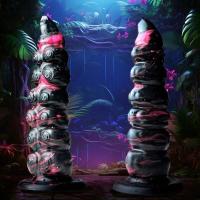 Embalaje privado Sexy 8,7 pulgadas AnalPlug consolador cónico ButtPlug dilatador vaginal masaje de próstata masturbadores juguete Anal producto erótico Sex Shop - details 2