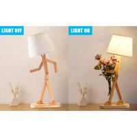 Lámparas LED de Brazo Oscilante de Madera