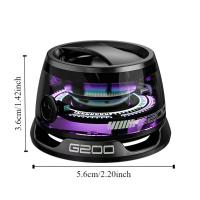 Mini Altavoz Bluetooth 2 en 1, Subwoofer de sonido estéreo magnético, caja de sonido inalámbrica creativa con iluminación RGB, soporte para teléfono - details 0