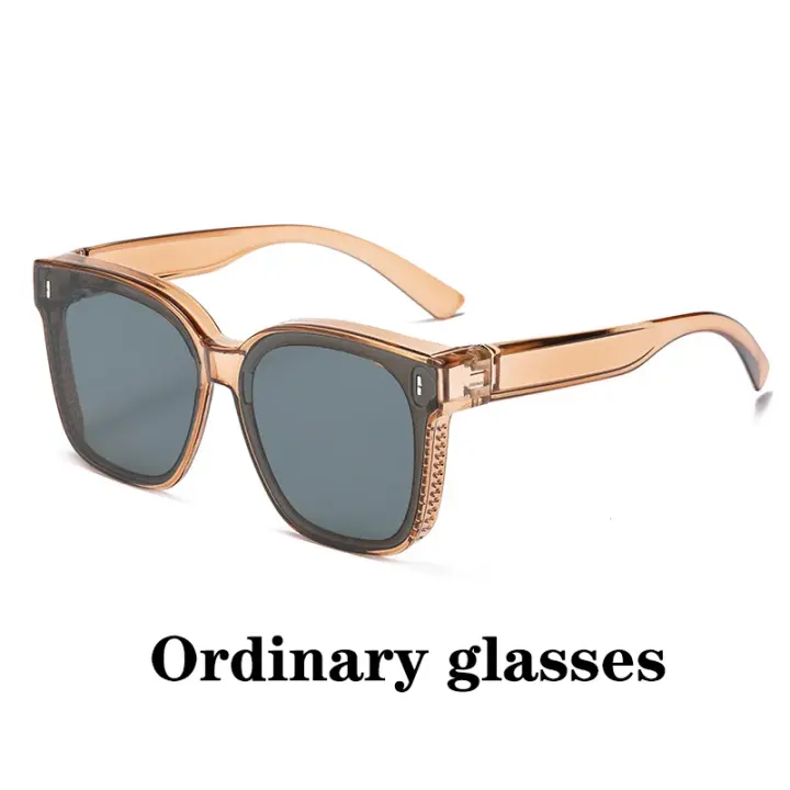 Gafas de Sol Polarizadas Cuadradas de Moda Gafas de Graduación para Miopía - 1