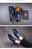 Venta caliente de los zapatos ocasionales de cuero de los hombres del vestido de la moda de la calidad en China - details 4