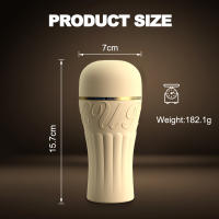 Masturbador masculino automático, juguete Sexual de bolsillo para adultos, con vibrador, succión de empuje - details 8