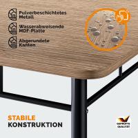 Mesa de Comedor con 4 Sillas Set 5 Pzs. Completo Madera Muebles Cocina Leo 110x68cm Tipo Industrial - details 17