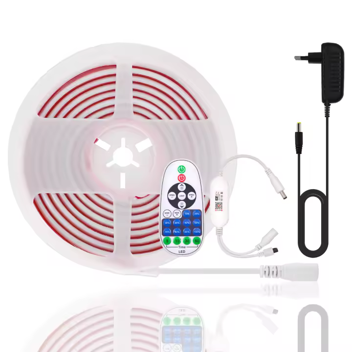GAHADA Tira LED COB Impermeable 24V Suministro de Energía Dimmer Inteligente Wifi - 1