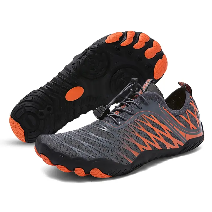 Zapatillas suaves y transpirables, zapatos de playa inalámbricos antideslizantes para deportes acuáticos, piscina, surf, natación - 1