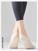 Calcetines de Yoga de melocotón móvil para mujer, Calcetines antideslizantes para gimnasio, Pilates, entrenamientos en Casa - details 4