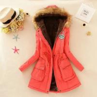 Chaqueta de algodón acolchada para mujer, abrigo informal ajustado con capucha, Parkas acolchadas, abrigo cálido, otoño e invierno, nové de 2025 - details 12