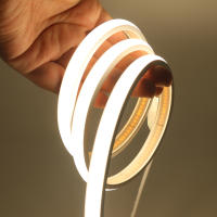 Tira de luces Led COB de alto brillo para habitación, cinta Flexible impermeable para iluminación de jardín, 12V, 24V, 320Led/m - details 10