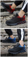 Zapatos de seguridad para el trabajo para hombre, calzado especial antipinchazos, antideslizante, para exteriores, para construcción - details 14