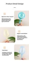 Globos de cristal, dispositivos de riego automático, inserciones de éter, bombillas para plantas de flores. - details 4