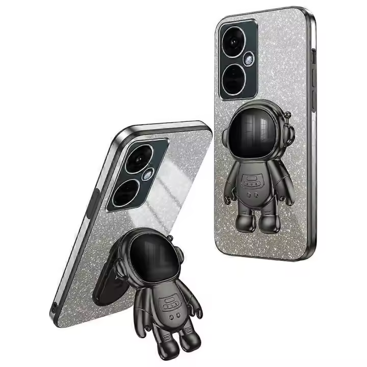Funda de Soporte Plegable a Prueba de Polvo para OnePlus Nord CE 3 Lite 5G/N30 5G/Oppo K11x 5G - 1