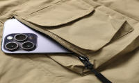 Chaqueta de Nylon para Hombres CHAIFENKO Abrigo Ligero con Múltiples Bolsillos - details 8