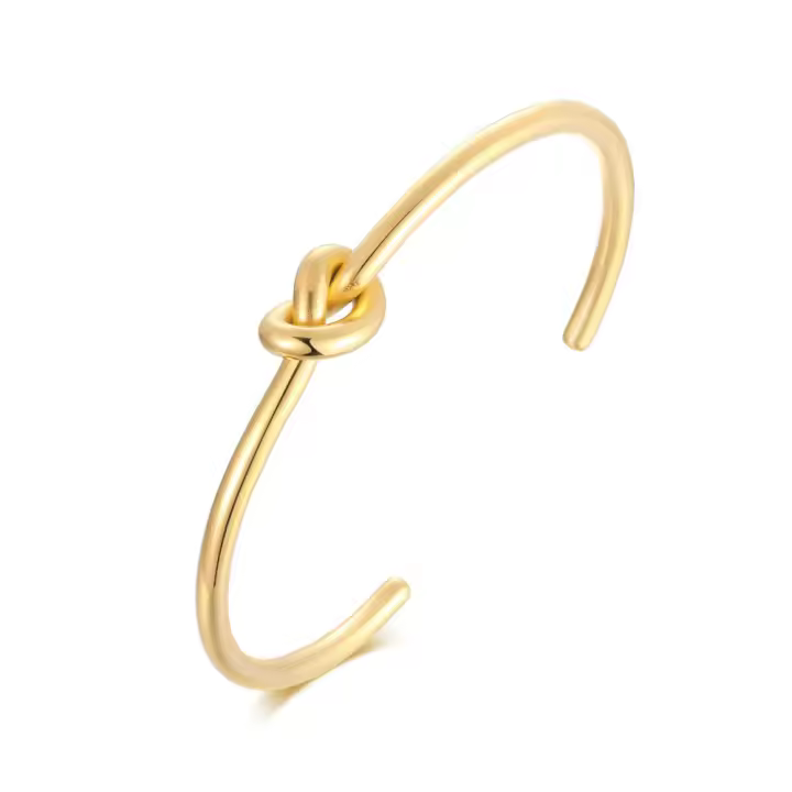 Pulseras de acero inoxidable Vintage Diseño tejido con textura torcida para hombre y mujer - 1