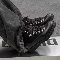 Botines de lona impermeables con cordones para hombre Martin al aire libre con diseño de moda con logotipo Dropshipping - details 7