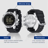 Reloj Deportivo para Hombres 100M Impermeable con Brújula Cronómetro Cuentodown Formato de Horas 12/24 para Buceo al Aire Libre - details 6