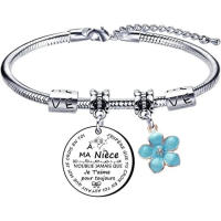 Pulsera de acero inoxidable, pulsera con letras de etiquetas, pulsera de accesorios, venta caliente en Italia - details 32
