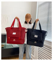 Bolsa deportiva para fitness Separación en seco y húmedo para mujer Ligero de gran capacidad Portátil Bolsa de viaje de corto recorrido Bolsa de equipaje independiente para jaula de zapatos - details 38