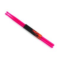 Baquetas luminosas de nailon, 2 piezas, 5A, brillantes, regalo para baterista, Rosa - details 3