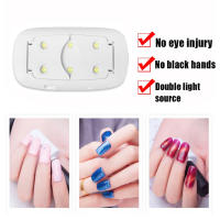 Mini secador hine UV para manicura, lámpara portátil de uso doméstico para secado de esmalte de uñas con Cable USB, 6W - details 6