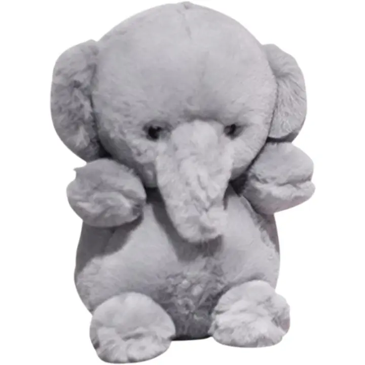 Elefante de Peluche Suave Juguete Bonito para Niños Animal de Dibujos Animados - 1
