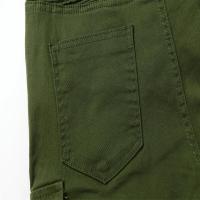 Pantalones vaqueros azules para hombre estilo motociclista pantalones desgastados carga militar moda - details 10