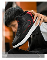 Zapatillas altas de marca para hombre, zapatos de baloncesto antideslizantes, zapatos de tenis transpirables, zapatos deportivos de cuero cómodos, zapatillas Unisex - details 20